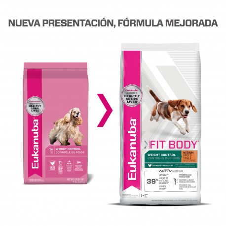 Eukanuba Adult Weight control medium breed 3 KG