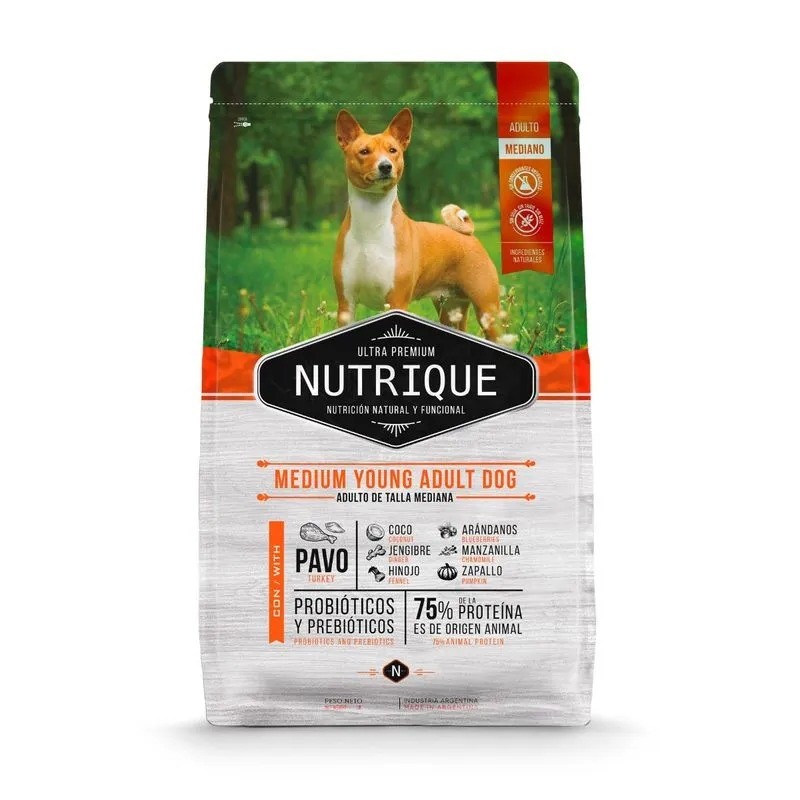 Nutrique Medium Young Adult Dog x 12kg