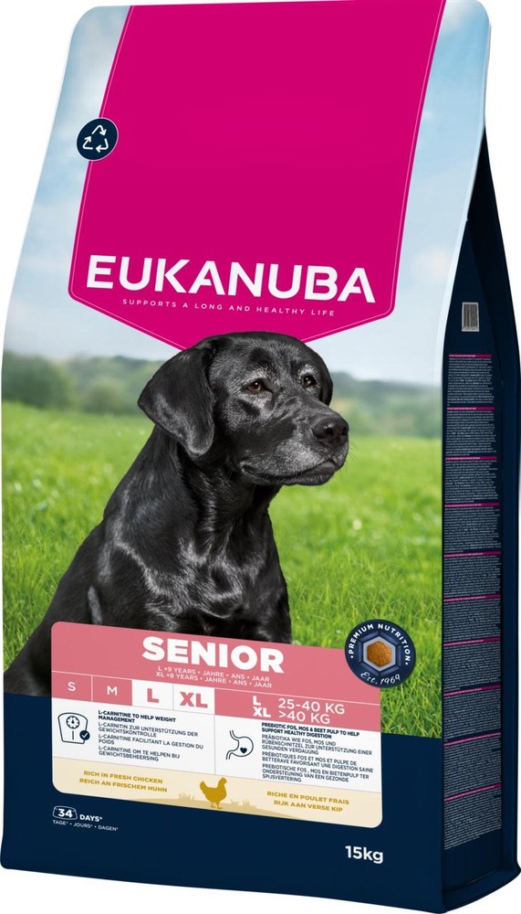 Eukanuba Adult Senior large breed 15 KG