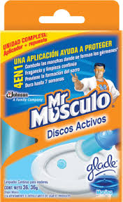 Mr. Musculo Discos Activos Marino Repuesto