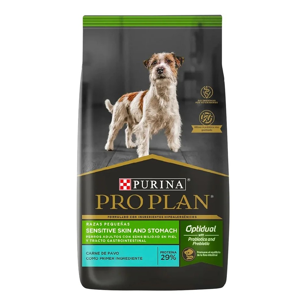 PRO PLAN SENSITIVE SKIN &amp; STOMACH RAZA PERRO PEQUEÑA - DOG X 3KG
