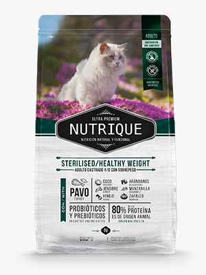Nutrique Young Adult CatSteril./H. Weight x 7,5 kg
