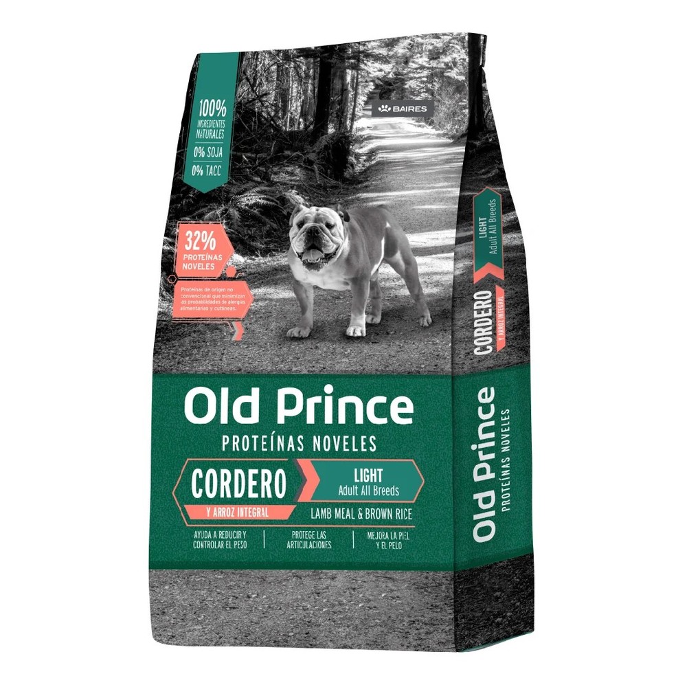 Old Prince Cordero y Arroz Adulto Light x 15kg