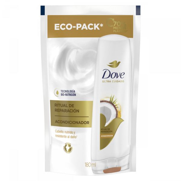 Acondicionador Dove Reparación Coco EcoPack x 180ml