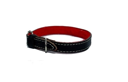 COLLAR DE CUERO CON FELPA Nº2 KIPPER