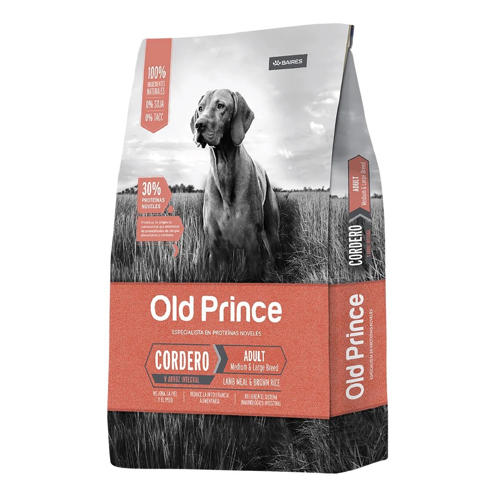 Old Prince Cordero Adulto x 7.5 kg