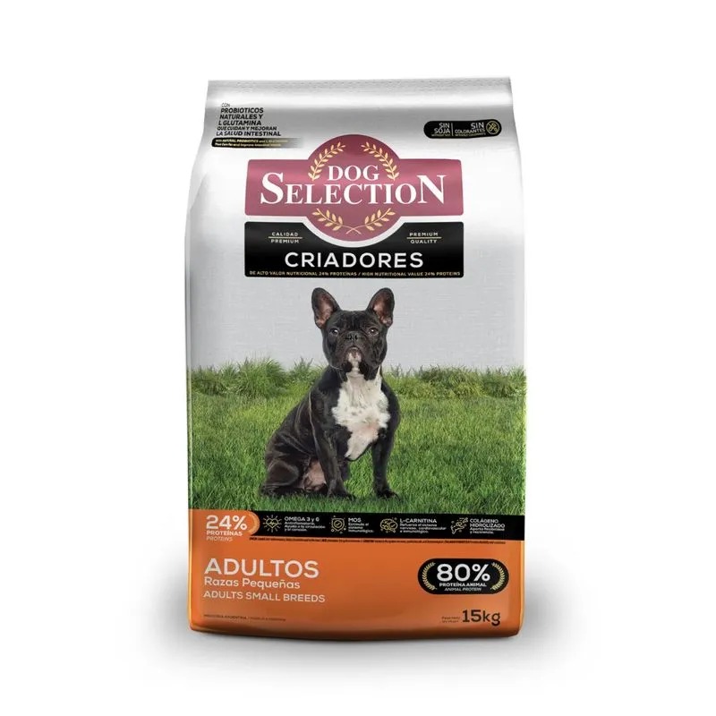 DOG SELECTION CRIADORES ADULTOS RAZAS PEQUEÑAS 15KG