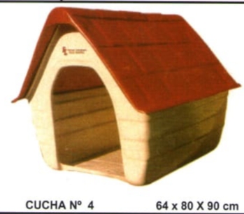 Cucha fibra de vidrio nº4 - 64 ancho/80 alto/90 largo