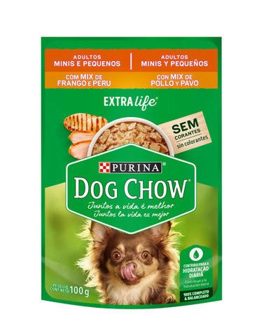 Purina Dog chow adt rz peq buffet pavo pollo 100gxi 0.1kg