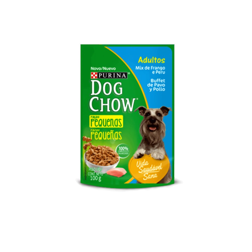 Purina Dog Chow Adt Rz Peq Pollo x 100 Grs