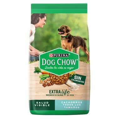 Purina Dog Chow Cachorro Mediano y Grande Sin Colorantes x 21kg