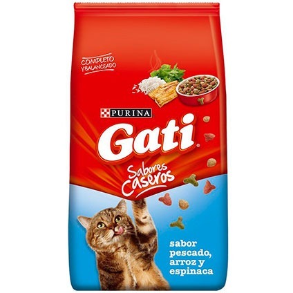 Purina Gati Sabor Pescado Con Vegetales X  0.5kg