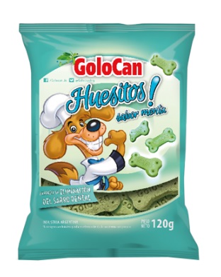 HUESITOS DE MENTA 20 UNID X 120 GRS - GOLOCAN