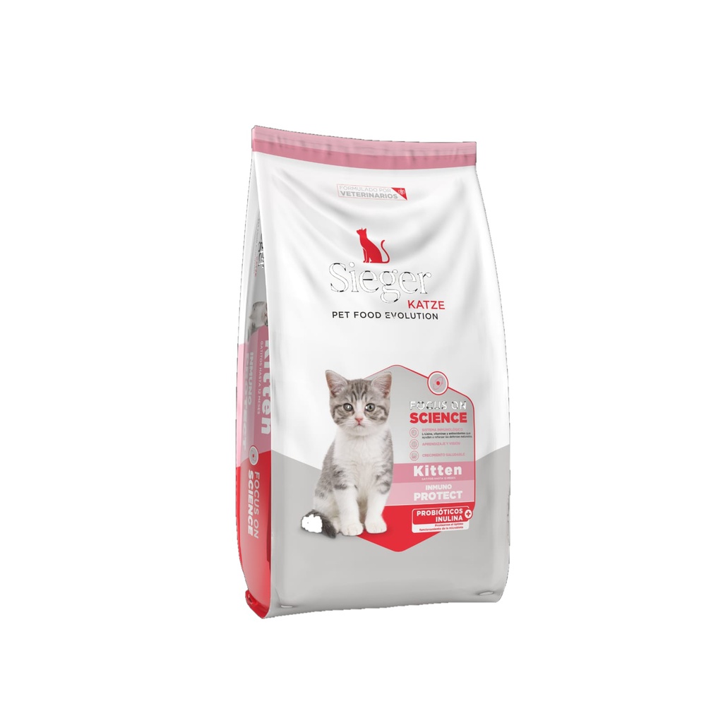 Sieger Katze Kitten Inmuno Protect x 7.5 kg