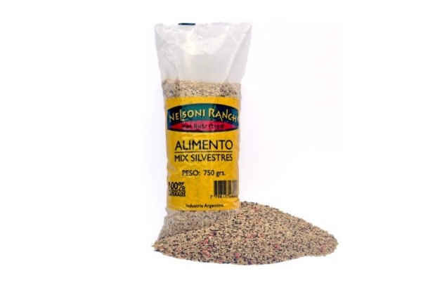 MIX SILVESTRES/ EXOTICOS 750 GRS. NELSONI RANCH