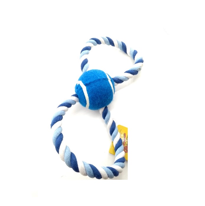 OCHO ALGODÓN CON PELOTA DE TENNIS  PER-ROS