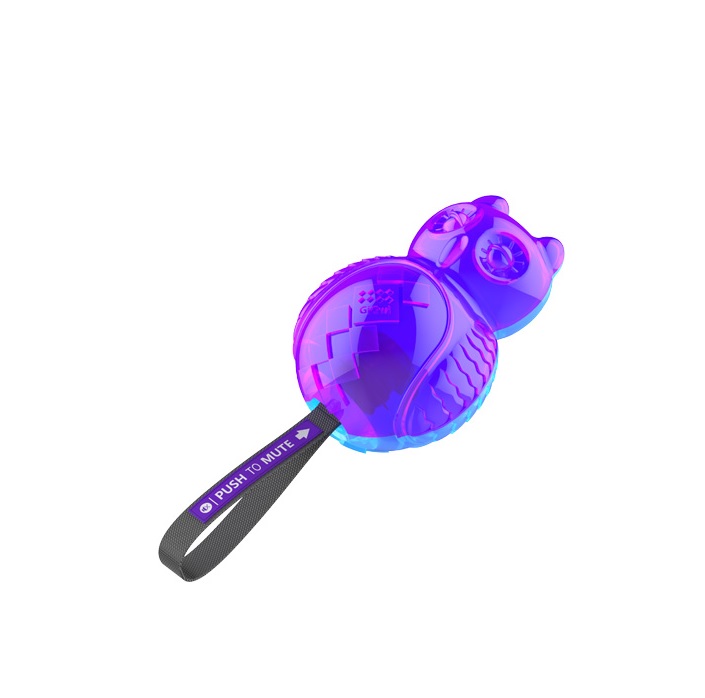 OWL PUSH TO MUTE VIOLETA/AZUL - GIGWI