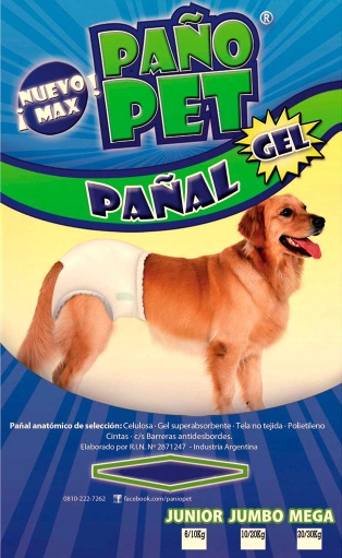 PAÑAL MAX JUNIOR X 2 PAÑOPET