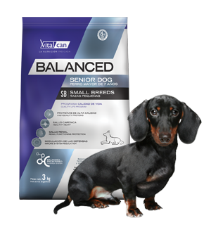 Balanced Perro Senior Raza Pequeña x 7,5 kg.
