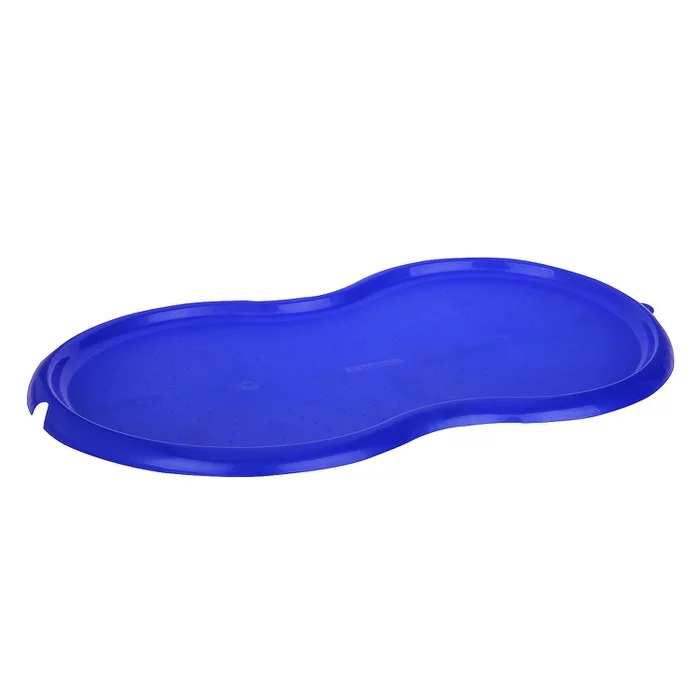 BANDEJA PORTA ALIMENTO/BEBIDA AZUL- SANREMO