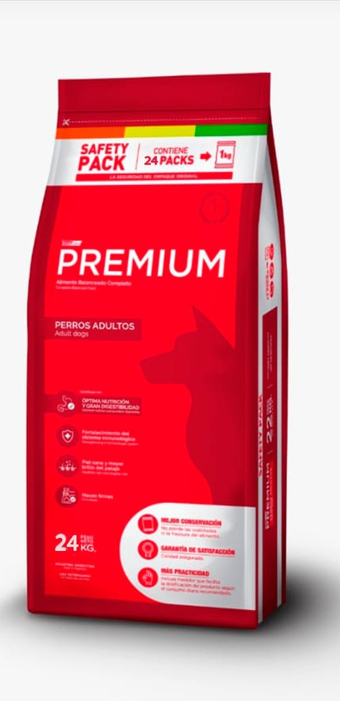 Vital Can Premium Perro Adulto Safety Pack X 24 Kg