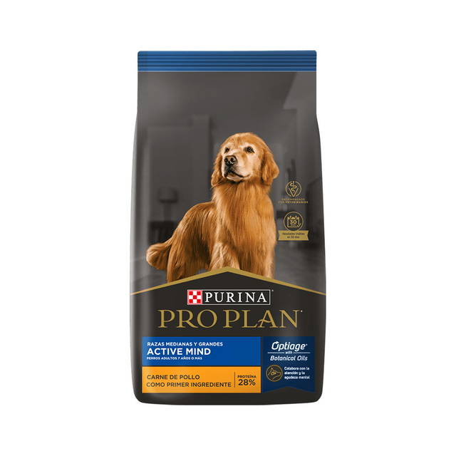 Purina Pro Plan Active Mind Razas Medianas &amp; Grandes (+ De 7 Años De Edad) 3kg