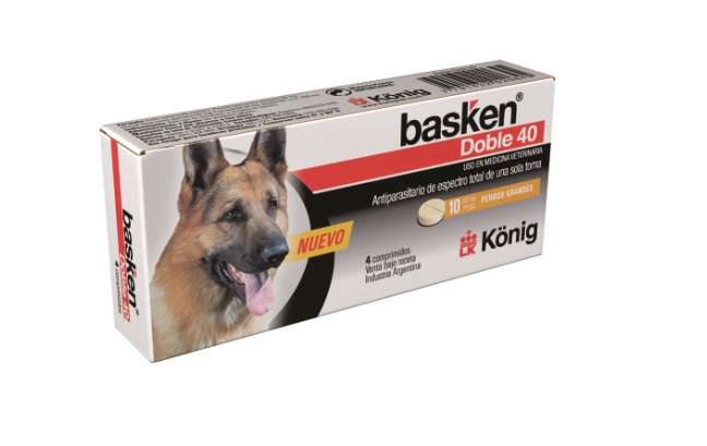 BASKEN DOBLE 40 X 4 COMPRIMIDOS - KONIG