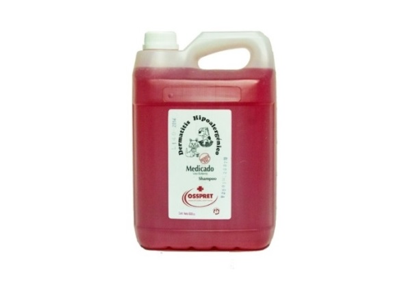 SHAMPOO MEDICADO 5000 CM3. OSSPRET