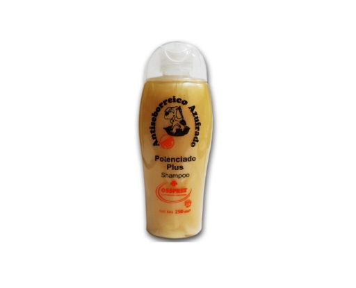 SHAMPOO POTENCIADO PLUS ANTISEBORREICO 250 CM3. OSSPRET