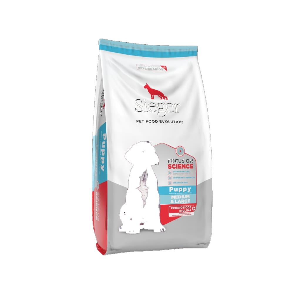 Sieger Puppy Medium &amp; Large Breed  X 3 Kg.