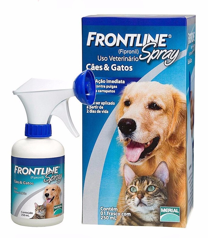 Spray frontline para perros y gatos x 250ml