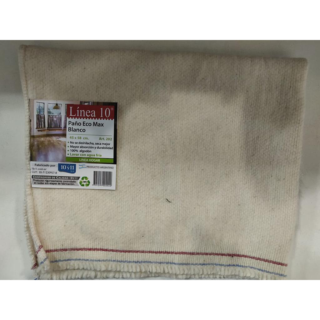 TRAPO DE PISO BLANCO 60x40 LINEA 10 <>