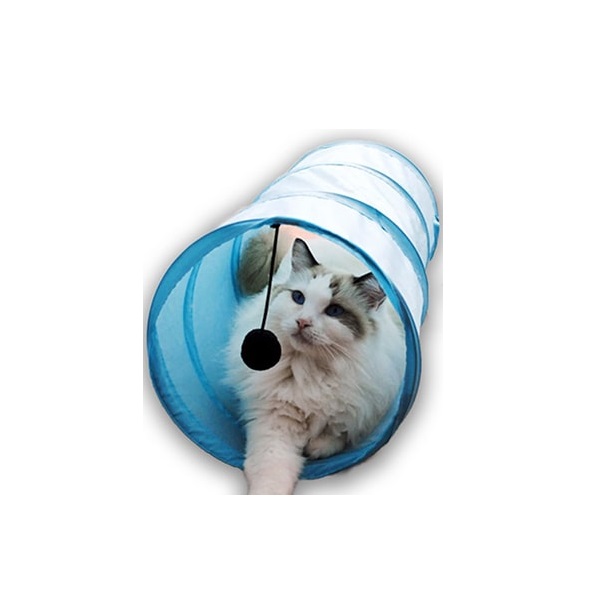 TUNEL CILINDRO PARA GATOS 1.3MTS - PER-ROS