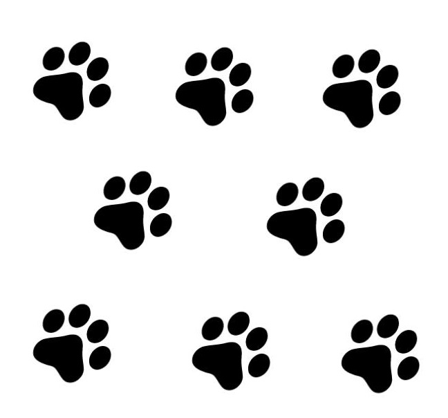 VINILO DECORATIVO PLANCHUELA PATITAS - DOBRO