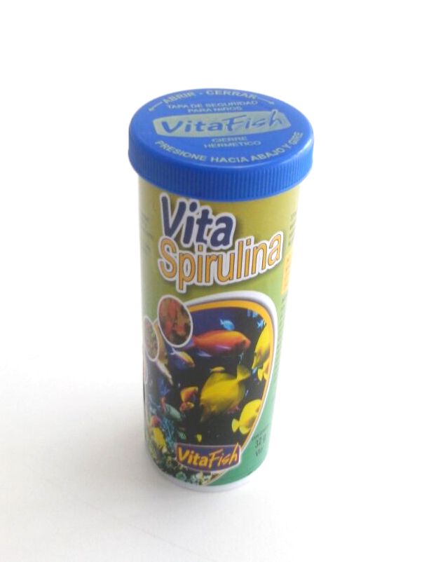 VITA SPIRULINA ESCAMAS 32GRS - VITAFISH