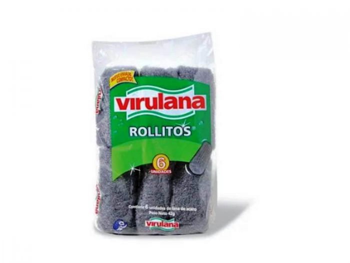 Virulana Rollitos x 6 Unidades (No Raya)