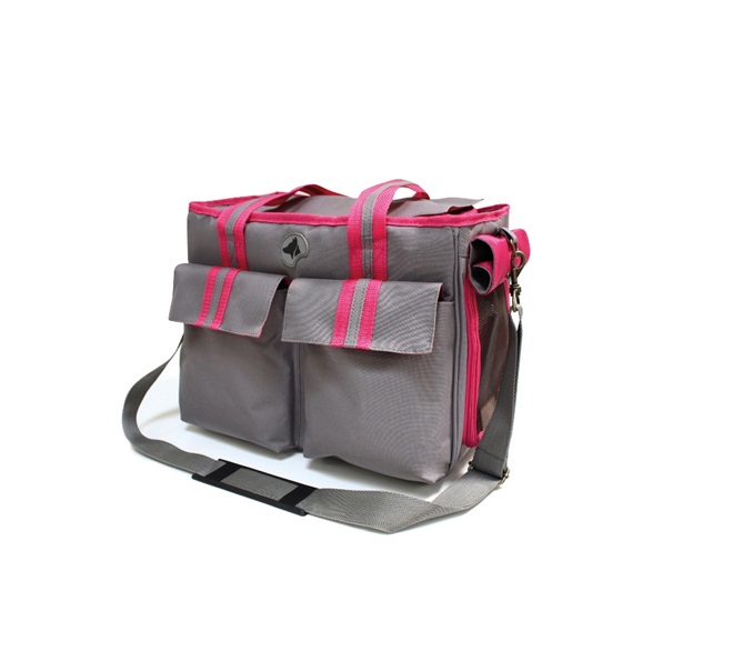 BOLSO ISABELLA GRIS/FUCCIA - CROCI