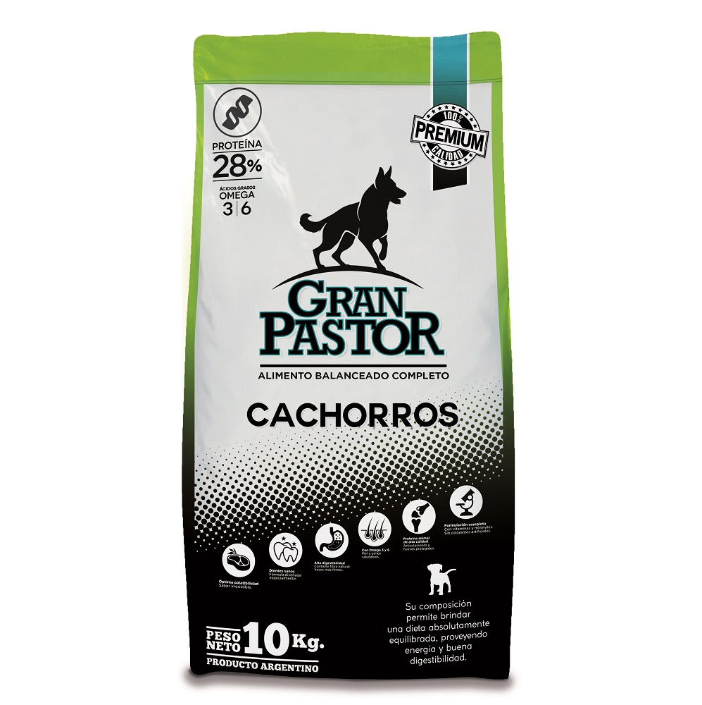 ALIMENTO PERROS CACHORROS GRAN PASTOR 10 KG