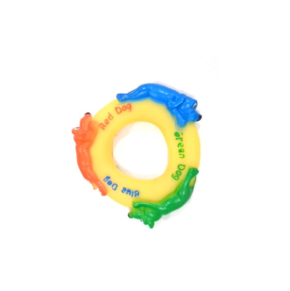 JUGUETE RUEDA CON PERRO COLOR ACOSTADOS  PER-ROS