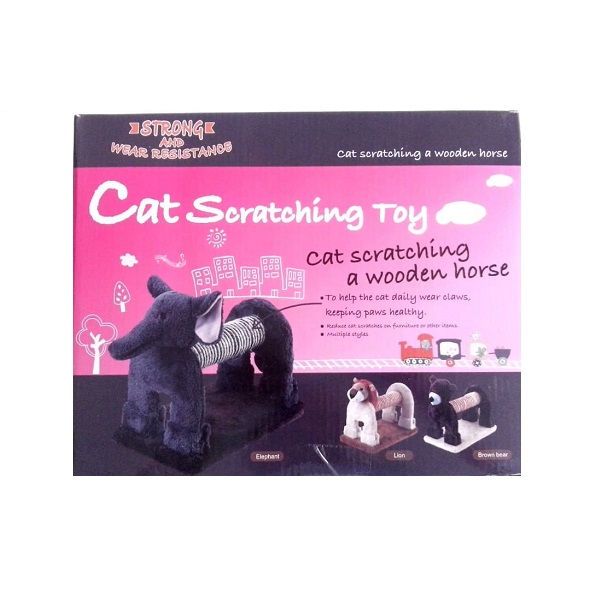 RASCADOR FORMA DE LEON - PER-ROS