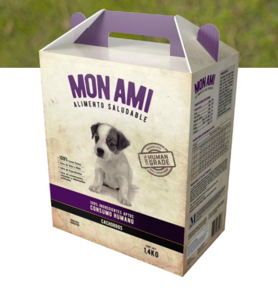 PERRO CACHORRO CAJA X 1,4KG - MON AMI