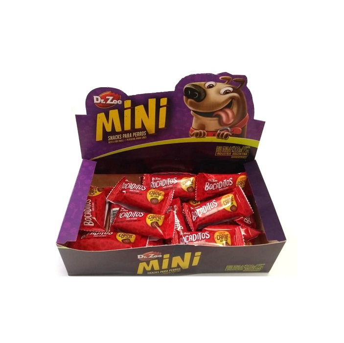 CAJA MINI BOCADITOS CARNE X20 - DR. ZOO