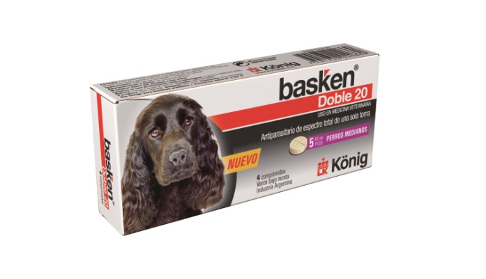 BASKEN DOBLE 20 X 4 COMPRIMIDOS - KONIG