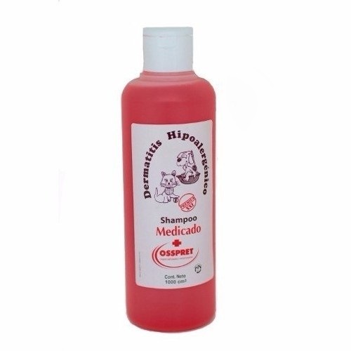 SHAMPOO MEDICADO HIPOALERGENICO 1000 CM3. OSSPRET