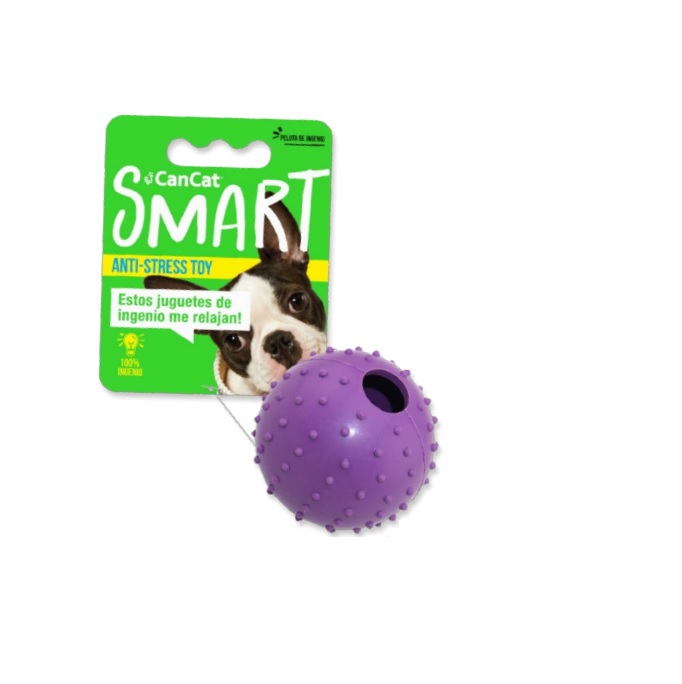 SMART - PELOTA SPIKEY CON CASCABEL ER067 - CAN CAT