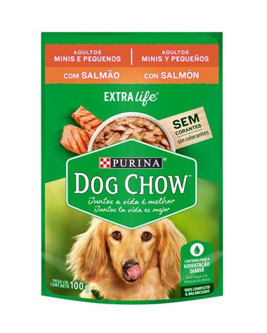 Purina Dog Chow AdtRzPeq Festival Salmón 100gXI