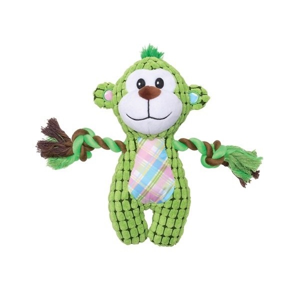 STUFFIES GREEN MONKEY - DOG IT
