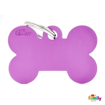 MEDALLA BASIC BIG BONE ALUMINUN PURPLE MFB46 - MY FAMILY