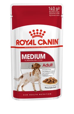 Royal Canin Medium Adult Pouch 10x140grs