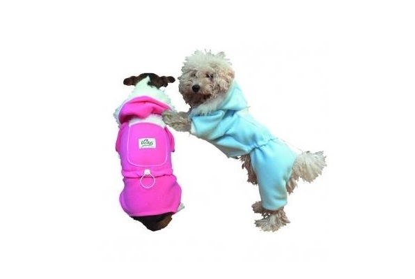 CANGURO POLAR C/ CAPUCHA Nº3 35 CM. - PER-ROS